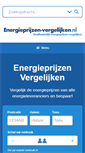 Mobile Screenshot of energieprijzen-vergelijken.nl